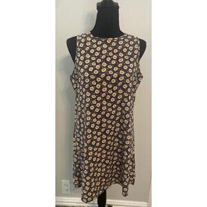 Vintage Gabriella Floral Sleeveless Dress Size SM